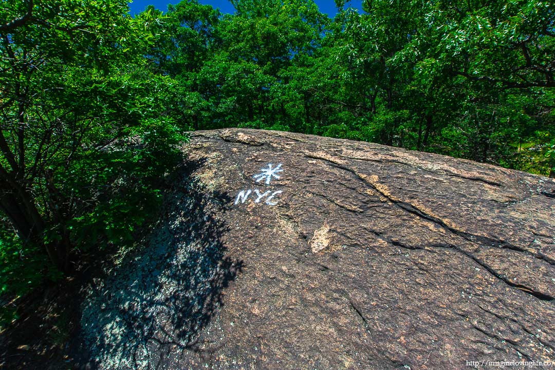 NYC graffiti rock